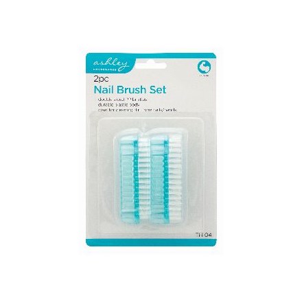 ASHLEY - 2PC NAIL BRUSH SET