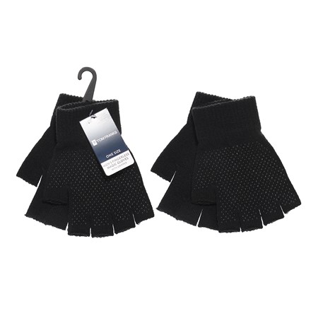 FINGERLESS MAGIC GLOVES WITH GRIP - ADULT
