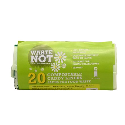COMPOSTABLE CADDY BAGS 20'S - 10L
