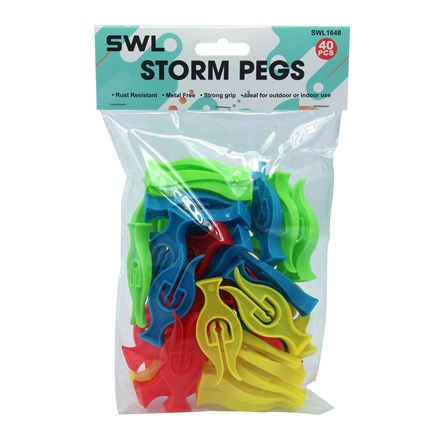 SWL - STORM PEGS - 40 PACK