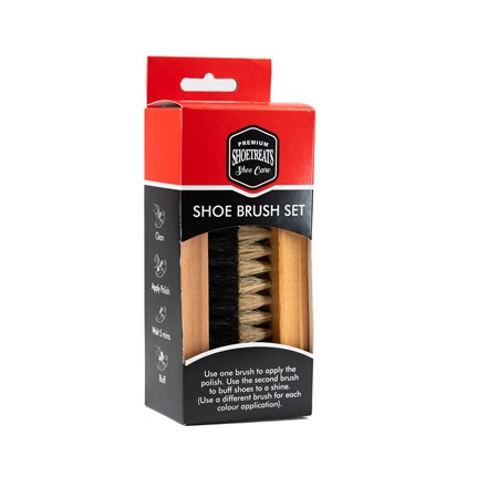 SHOETREATS - SHOE BRUSH SET - 2 PACK