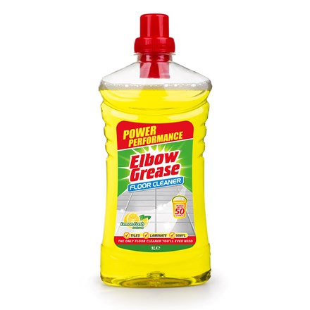 ELBOW GREASE - FLOOR CLEANER CONC LEMON - 1L