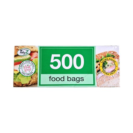 TIDYZ - 500 FOOD BAGS