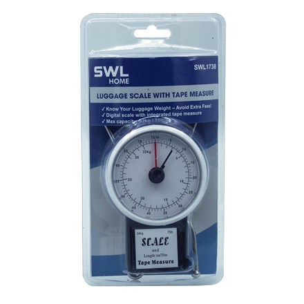 SWL - LUGGAGE SCALE WITH TAPE MEASURE