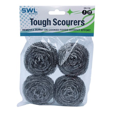 SWL - TOUGH SCOURERS - 4 PACK
