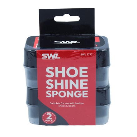 SWL - SHOE SHINE SPONGE - 2 PACK
