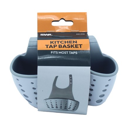 SWL - PLASTIC KITCHEN TAP BASKET