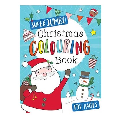 CHRISTMAS SUPER JUMBO COLOURING BOOK