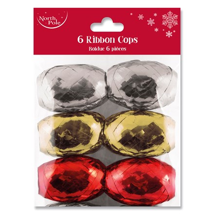 NORTH POLE - RIBBON COPS TRAD MIXED - 6 PACK