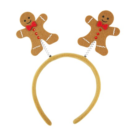GINGERBREAD MAN HEAD BOPPER