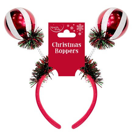 NORTH POLE - BAUBLE HEAD BOPPERS