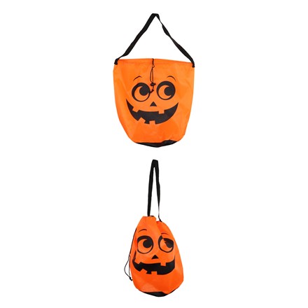 HALLOWEEN PUMPKIN BAG 22CM X 35CM