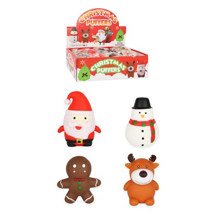 SQUEEZY CHRISTMAS CHARACTERS 8CM
