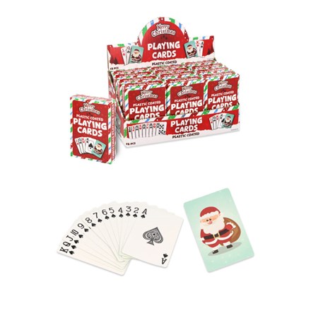 MERRY CHRISTMAS - PLAYING CARDS