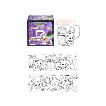HALLOWEEN COLOUR YOUR OWN MUG