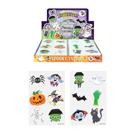HALLOWEEN MINI TATTOOS 6PCS
