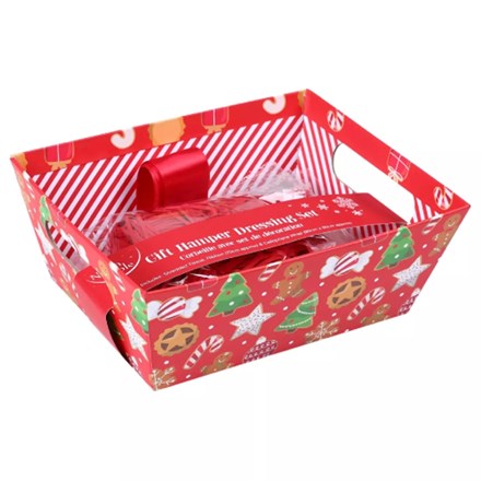 XMAS GINGERBREAD HAMPER SET