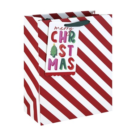 MERRY XMAS CANDY CANE LARGE BAG