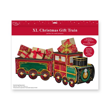 CHRISTMAS PRESENT TRAIN XL SIZE