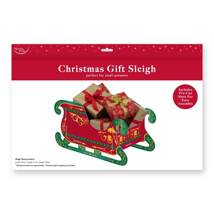 CHRISTMAS SANTA PRESENT SLEIGH