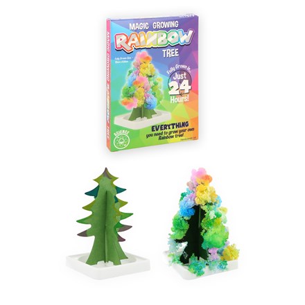MULTICOLOUR MAGIC GROWING CRYSTAL TREE 10CM