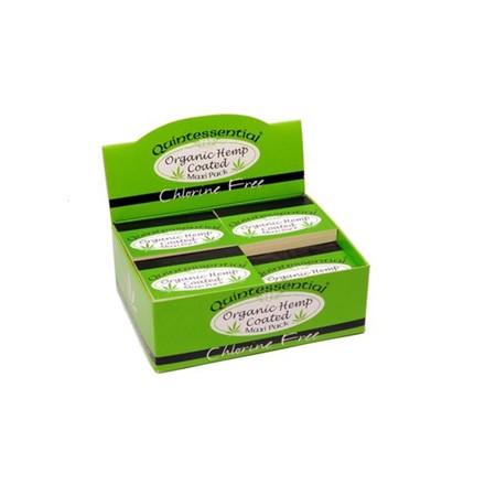 QUINTESSENTIAL GREEN MAXIPACK HEMP - 20 PACK