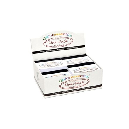 QUINTESSTINAL WHITE MAXI PACK PAPER TIPS - 20 PACK