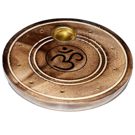 MANGO WOOD ROUND OM ASHCATCHER