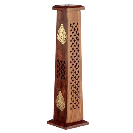 SHEESHAM WOOD ASHCATCHER TOWER BURNER