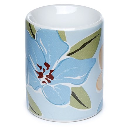 FLORENS RHODODENDRON PRINTED CERAMIC OIL BURNER