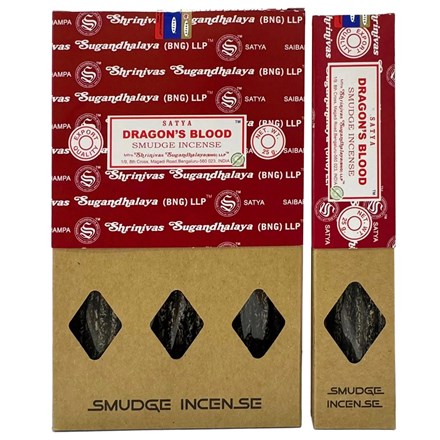 SATYA - SMUDGE DRAGON'S BLOOD 25G - 12 PACK