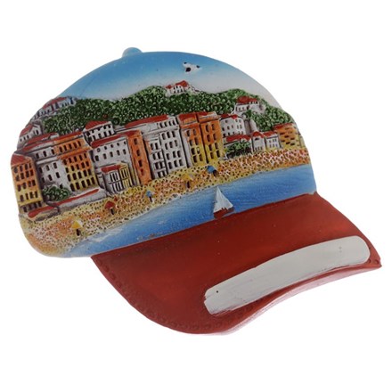 SOUVENIR MAGNET - BASEBALL CAP SEASIDE