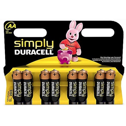 DURACELL SIMPLY AA - 8 PACK
