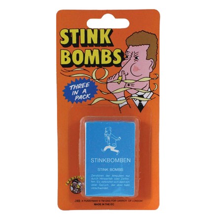 CARDED - STINK BOMBS - 3 PACK
