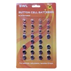 SWL - BUTTON CELL BATTERIES - 30 PACK