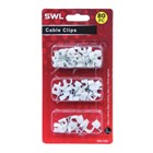 SWL - ASSORTED CABLE CLIP - 80 PACK