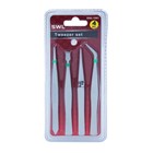 SWL - LARGE TWEEZER SET - 4 PACK