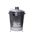 SWL - MEDIUM GALVANISED GARDEN INCINERATOR