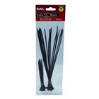SWL - BLACK CABLE TIES 2 SIZES - 40 PACK