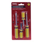 SWL - SCREWDRIVER SET - 4 PACK