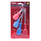 SWL - CABINET HANDLE SCREWDRIVER SET - 4 PACK