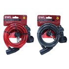 SWL - HEAVY DUTY CABLE BICYCLE LOCK 72"