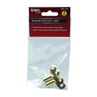 SWL - RADIATOR KEY SET - 2 PACK
