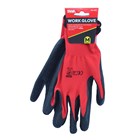 SWL - RED & BLACK WORK GLOVES - SIZE M