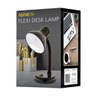 HOMELIFE - 35W FLEXI DESK LAMP - ONYX BLACK