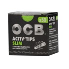 OCB CHARCOAL ACTIVE SLIM PREMIUM FILTER TIPS 50S - 10 PACK
