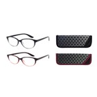 SUPERLENS - PLASTIC READING GLASSES +2.00 -2 ASSTD