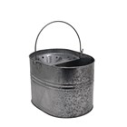 SWL - GALVANISED MOP BUCKET - H 24 - W 26 - L 35CM