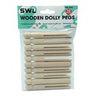 SWL - WOODEN DOLLY PEGS - 10 PACK