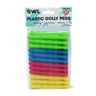 SWL - PLASTIC DOLLY PEGS - 24 PACK